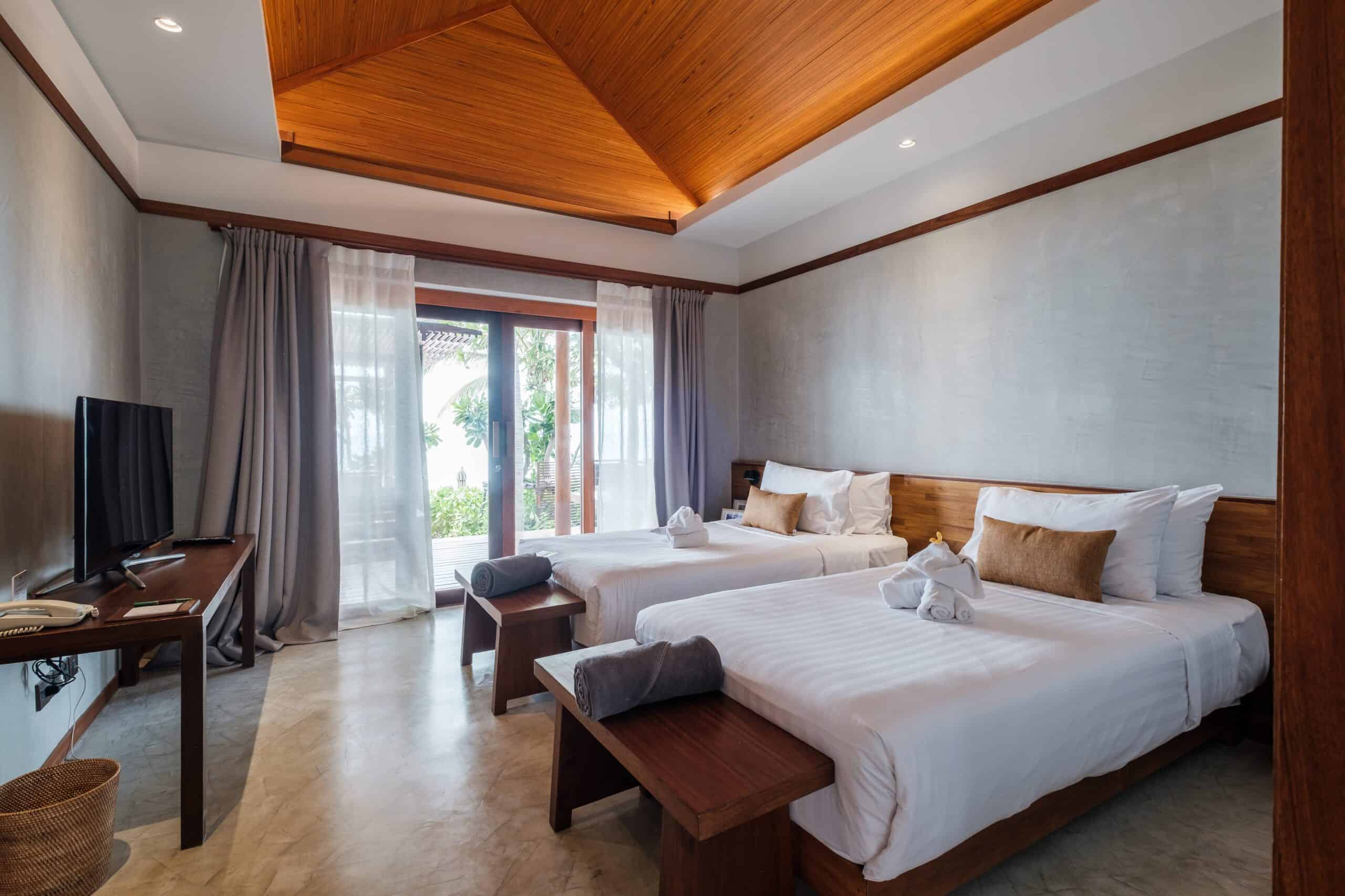 Beachfront villa, Two-Bedrooms with Private Pool