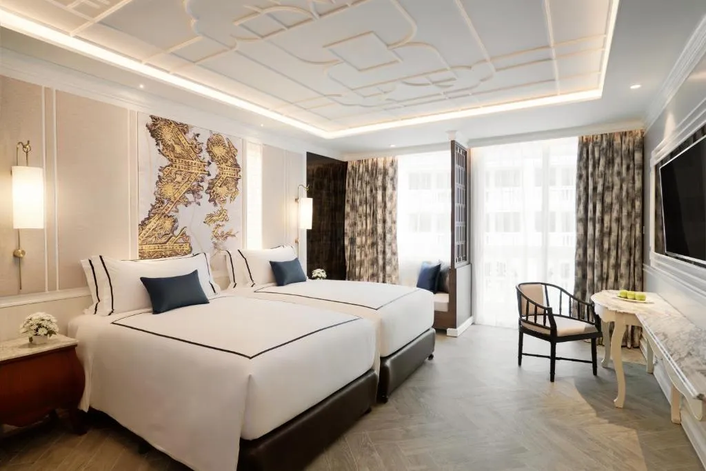Deluxe Twin Room with Pool View