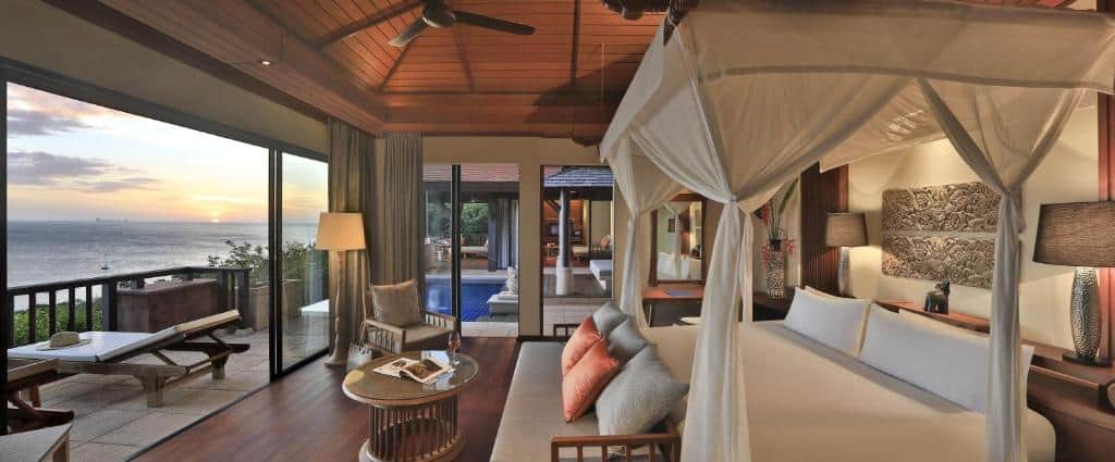 One-Bedroom Hillside Ocean View Private Pool Villa